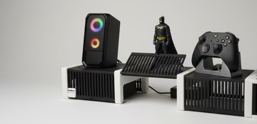 Deskblock – 3 Blocks avec Vide-Poche